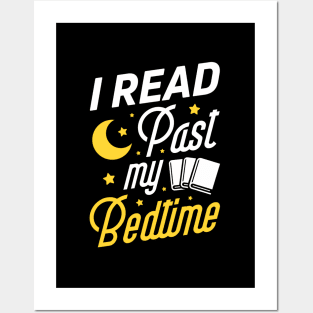 I Read Past My Bedtime Book Reading Posters and Art